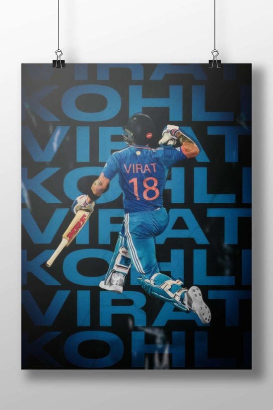 Virat Kohli - Cricket Legend Poster
