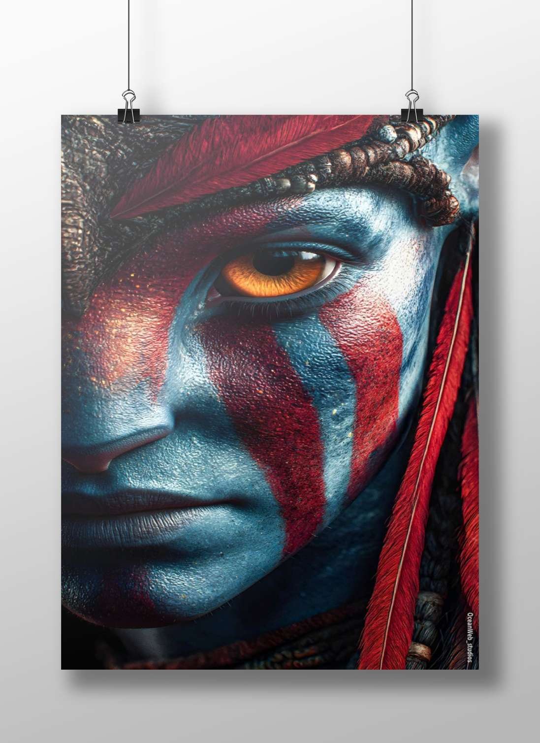 Shiva (Hindu deity) Main Subject: Shiva (Hindu deity) Matte BoizzBoard rigid print — Sanatan wall art India | PosterBoizz