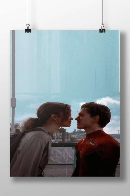 Peter Parker (Spider-Man) and Mary Jane Watson from Marvel's Spider-Man franchise Spider-Man & Mj Vintage