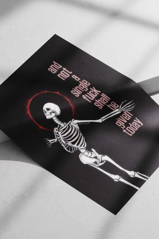 Skeleton Jack Skellington - Nightmare Before Christmas Poster