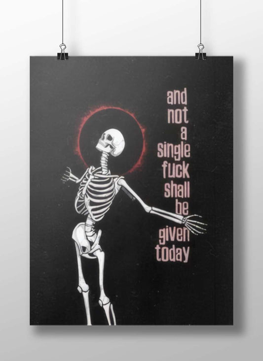 Skeleton Jack Skellington - Nightmare Before Christmas Poster