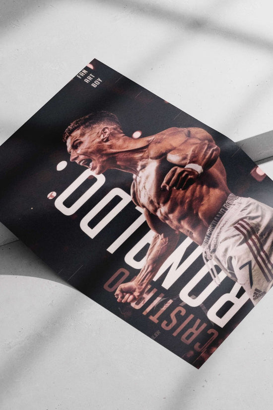 Cristiano Ronaldo - Iconic Athlete Poster