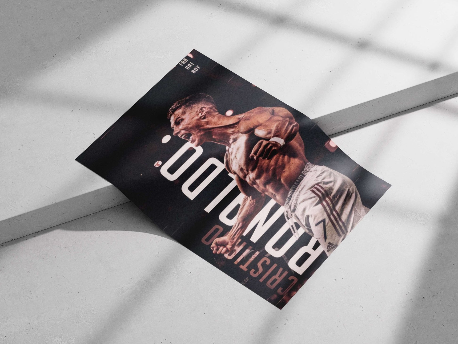 Cristiano Ronaldo - Iconic Athlete Poster