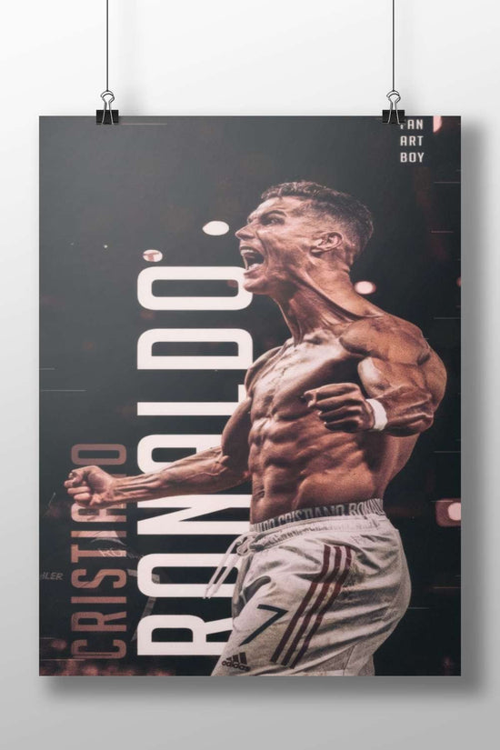 Cristiano Ronaldo - Iconic Athlete Poster