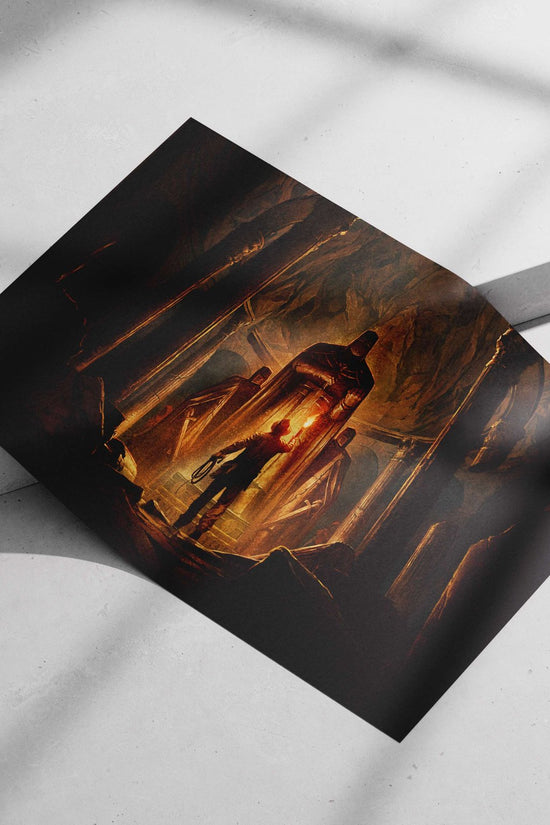 Lara Croft (Tomb Raider franchise) Main Subject: Lara Croft (Tomb Raider franchise) Matte poster print — Gaming wall art