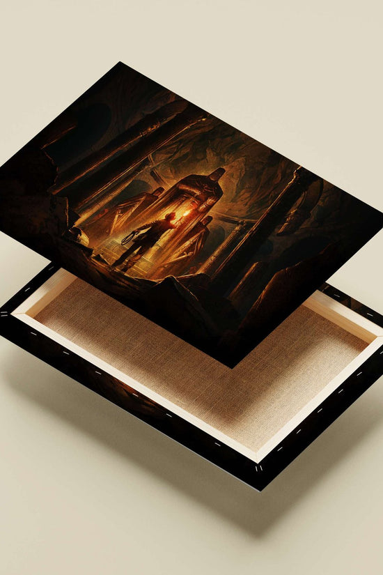 Lara Croft (Tomb Raider franchise) Main Subject: Lara Croft (Tomb Raider franchise) Canvas wall art — Gaming wall art India