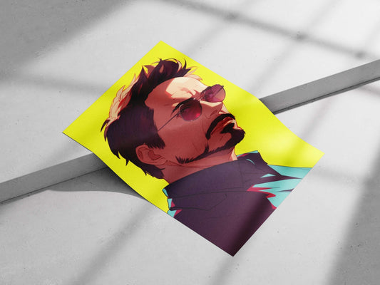Tony Stark (Marvel Cinematic Universe) Iron Man - Tech Titan Poster