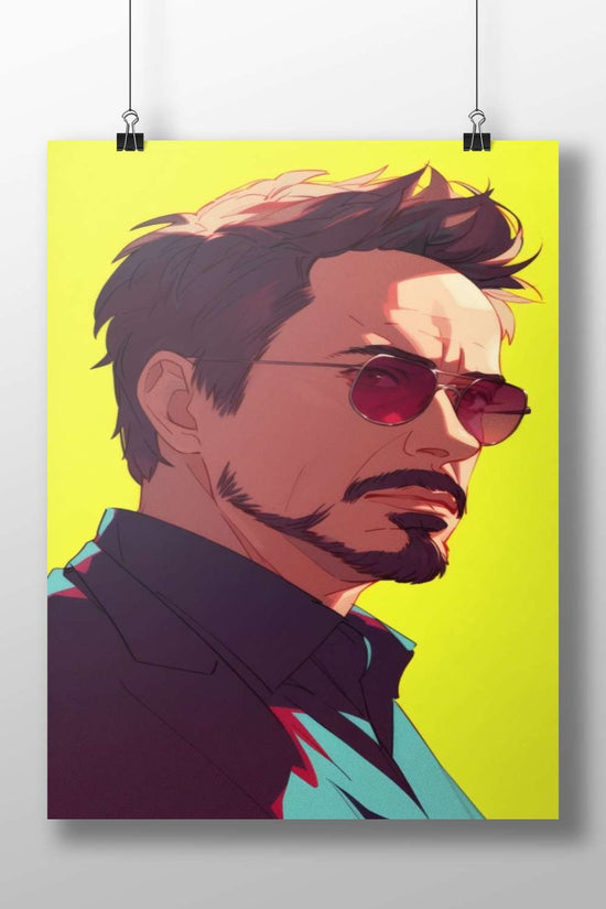 Tony Stark (Marvel Cinematic Universe) Iron Man - Tech Titan Poster