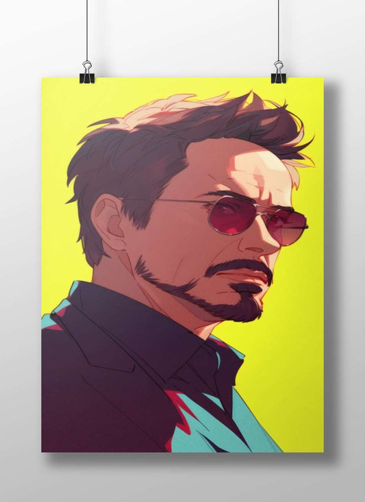 Tony Stark (Marvel Cinematic Universe) Iron Man - Tech Titan Poster