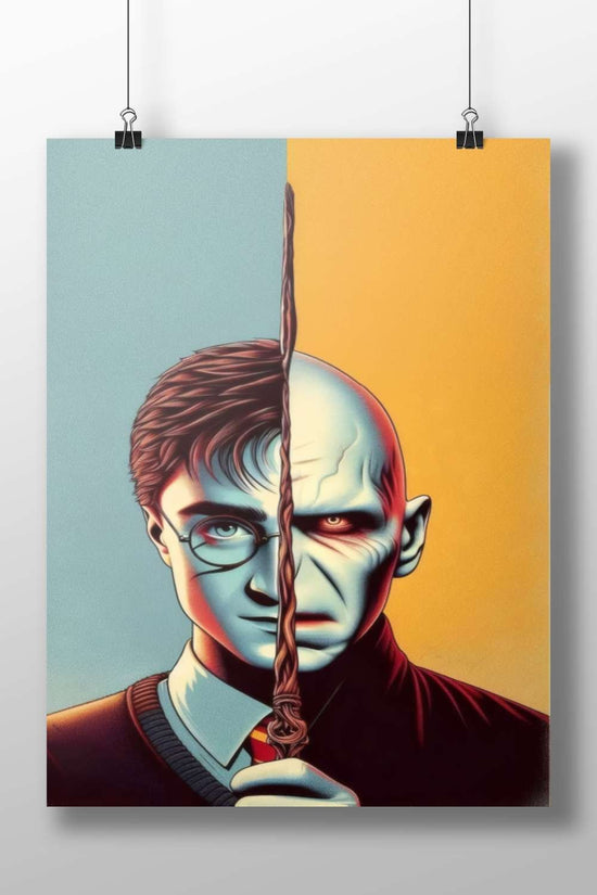 Harry Potter and Lord Voldemort from the Harry Potter franchise Harry Potter - Dark Lord