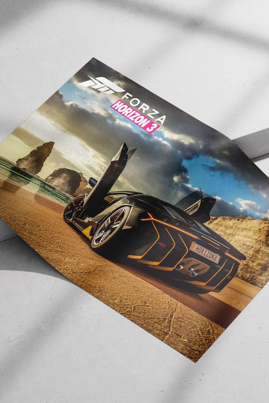 Lamborghini Centenario Roadster from Forza Horizon 3 Main Subject: Lamborghini Centenario Roadster from Forza Horizon 3