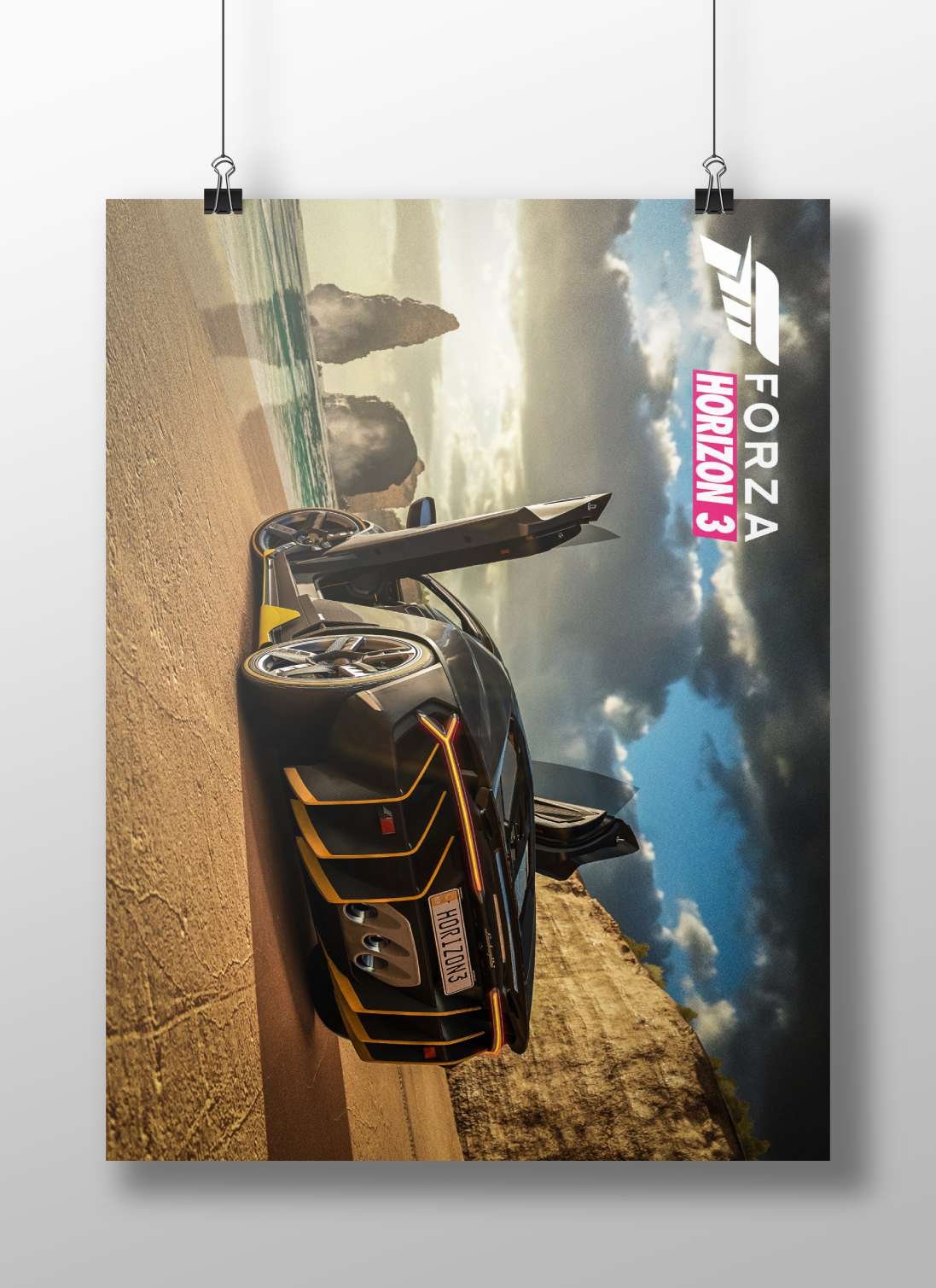 Lamborghini Centenario Roadster from Forza Horizon 3 Main Subject: Lamborghini Centenario Roadster from Forza Horizon 3