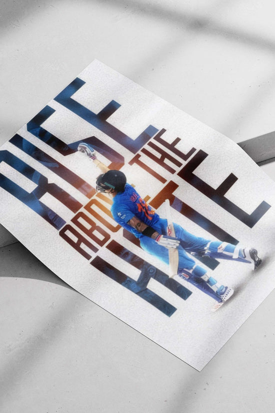 Virat Kohli - Cricket Legend Poster