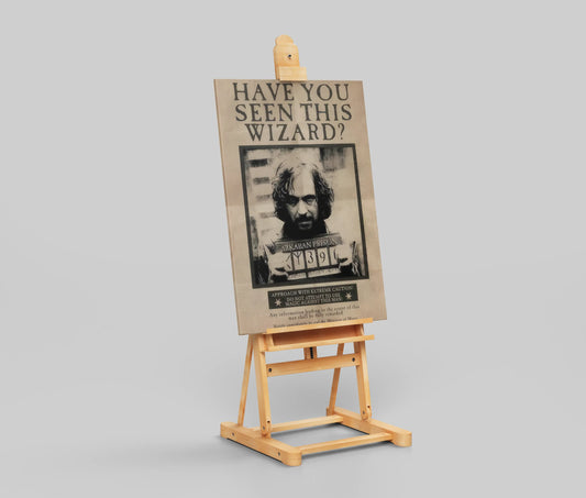 Sirius Black "Have You Seen This Wizard?" Azkaban Wanted Poster - Harry Potter Ministry of Magic Print