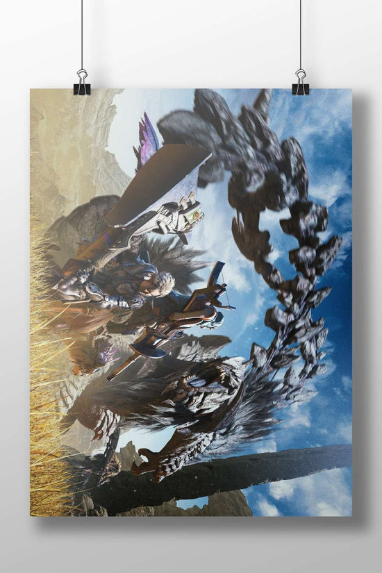 Final Fantasy XIV characters Main Subject: Final Fantasy XIV characters Matte BoizzBoard rigid print — Gaming wall art India