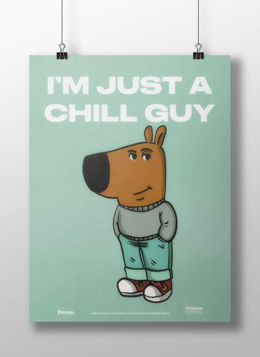 Grizz from We Bare Bears Grizz - Bear Warrior Poster