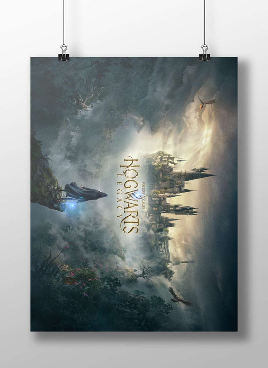 Hogwarts Legacy (video game) Main Subject: Hogwarts Legacy (video game) Matte BoizzBoard rigid print — Gaming wall art India