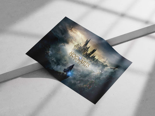 Hogwarts Legacy (video game) Main Subject: Hogwarts Legacy (video game) Matte poster print — Gaming wall art India |