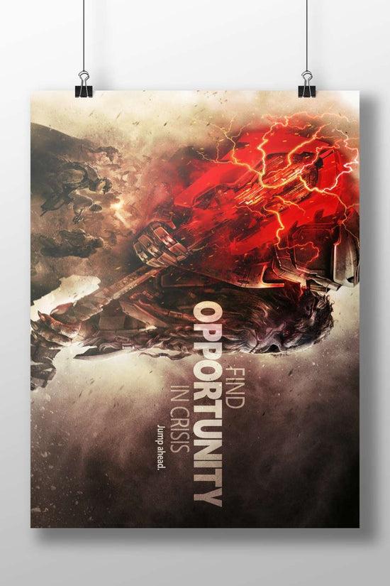 War Machine (Marvel franchise) Main Subject: War Machine (Marvel franchise) Matte BoizzBoard rigid print — Superhero wall