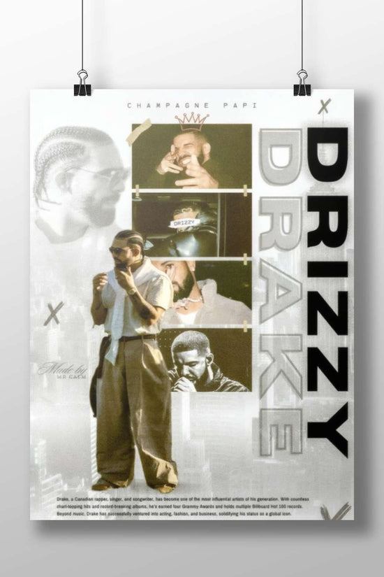 Drake - Iconic Hits Poster