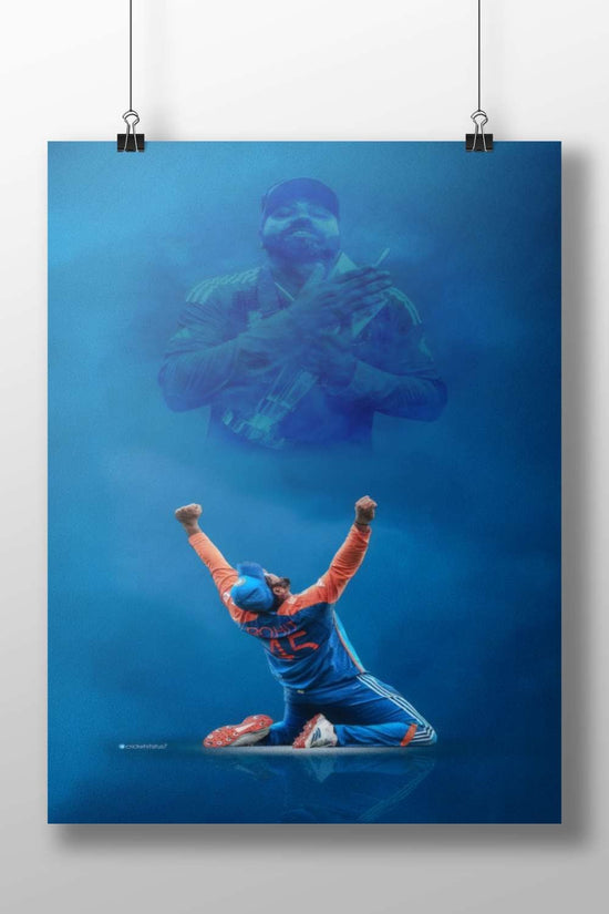 Rohit Sharma - Cricket Legend Poster