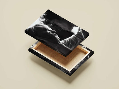 Call Me By Your Name Elio & Oliver Intimate Portrait Poster - Romantic Drama Black & White Film Art Print