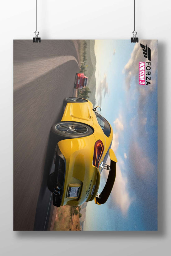 Porsche 911 GT3 (specific car model featured in Forza Horizon 3) Main Subject: Porsche 911 GT3 (specific car model featured