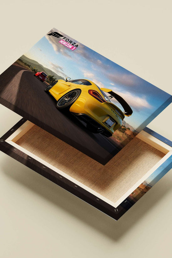 Porsche 911 GT3 (specific car model featured in Forza Horizon 3) Main Subject: Porsche 911 GT3 (specific car model featured