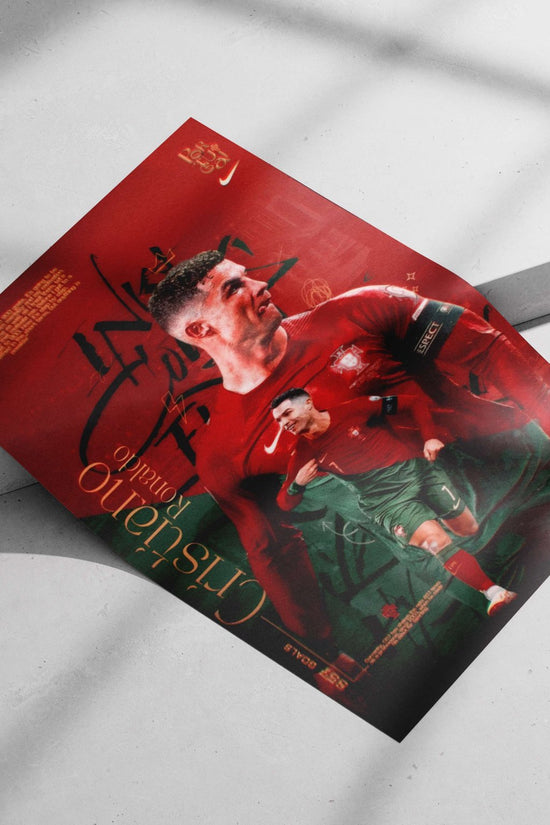 Cristiano Ronaldo - Iconic Legends Poster