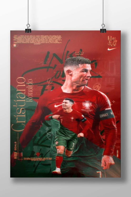 Cristiano Ronaldo - Iconic Legends Poster