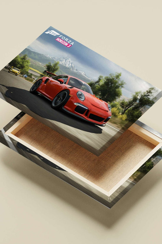 Porsche 911 (991 generation) Main Subject: Porsche 911 (991 generation) Canvas wall art — Cars wall art India | PosterBoizz