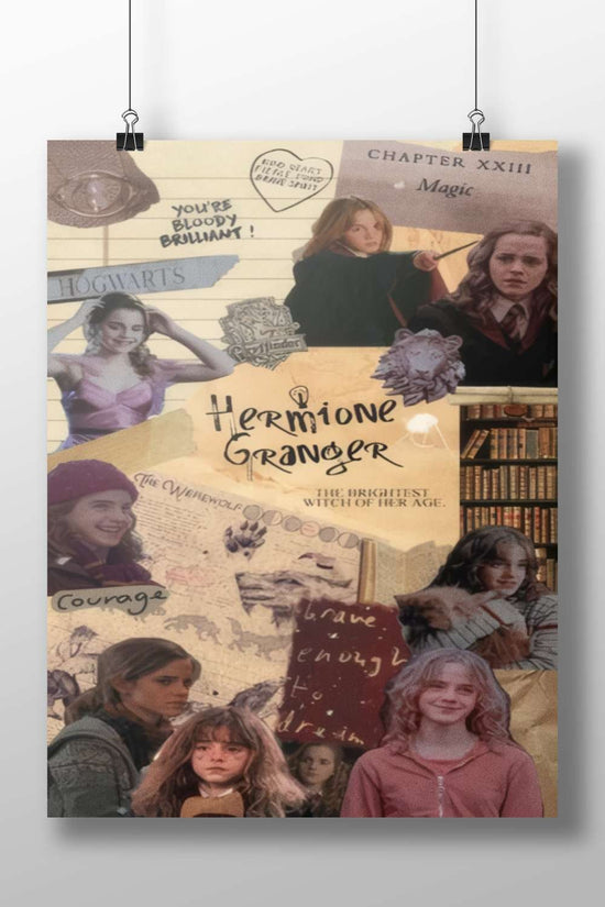 Hermione Granger from the Harry Potter franchise (confirmed by Tesseract text "Granger" and "WITCH OF