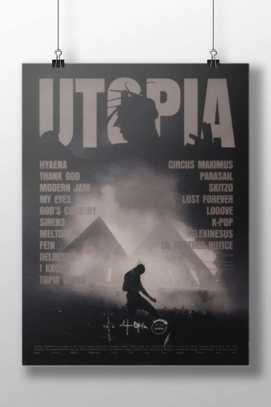 Utopia - Cinematic Noir Poster
