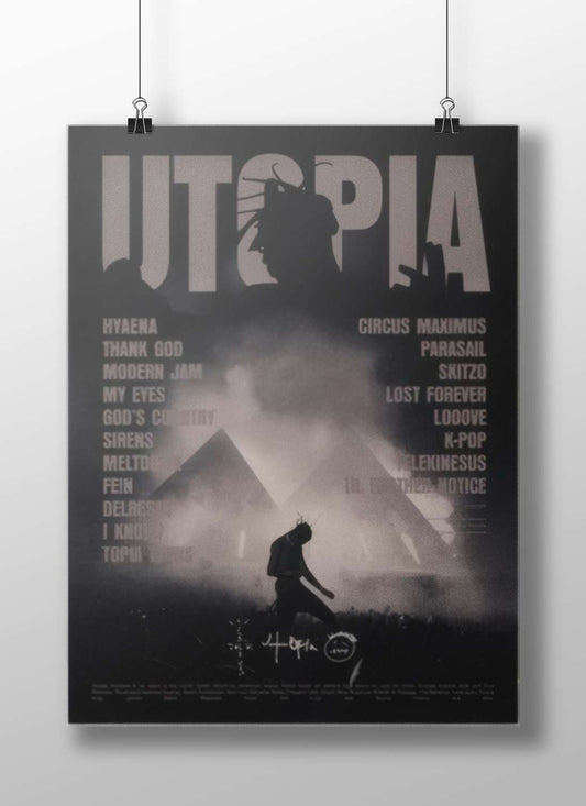 Utopia - Cinematic Noir Poster