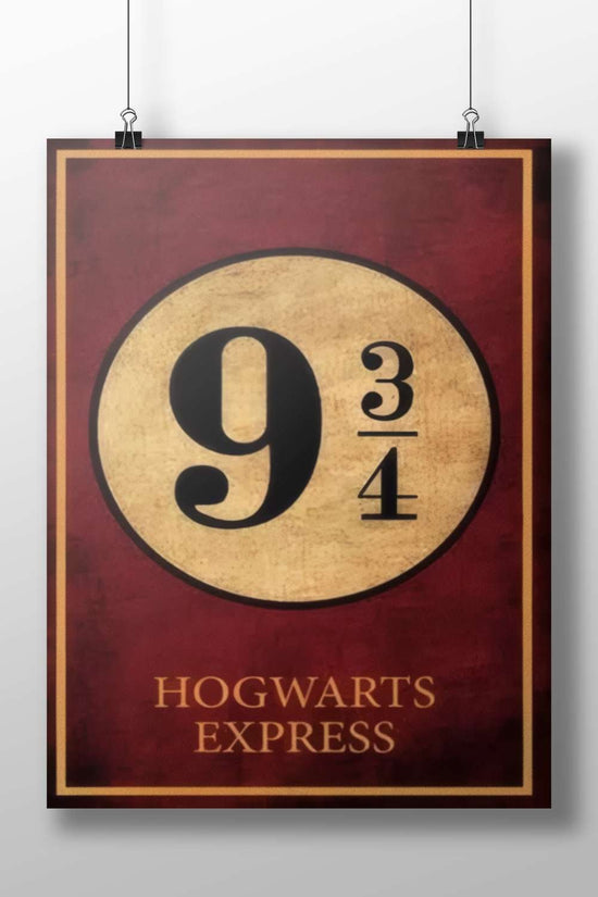 Hogwarts Express from the Harry Potter franchise Hogwarts Express - Wizarding World Poster