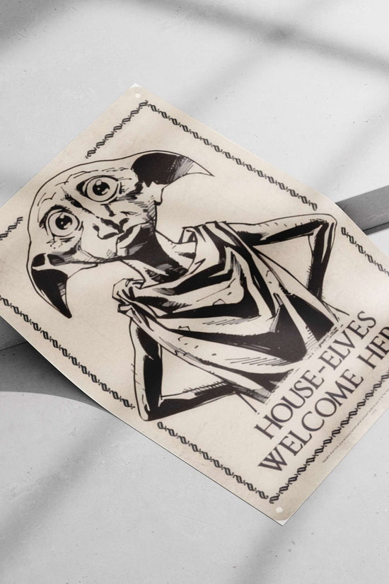House-elves from the Harry Potter franchise Dobby - Frequent Patron Poster