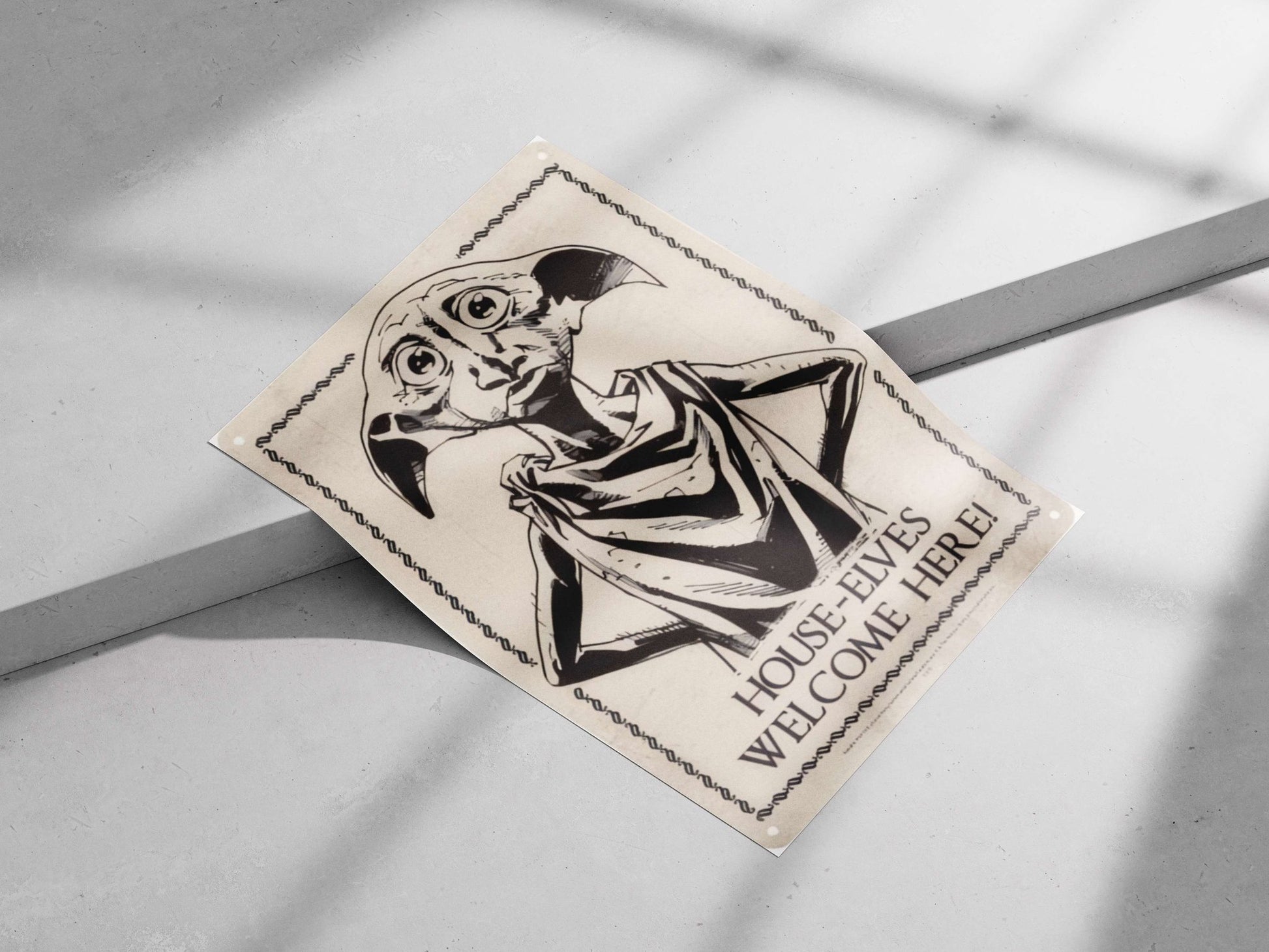 House-elves from the Harry Potter franchise Dobby - Frequent Patron Poster