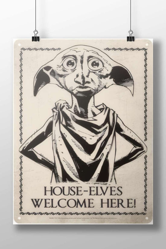 House-elves from the Harry Potter franchise Dobby - Frequent Patron Poster