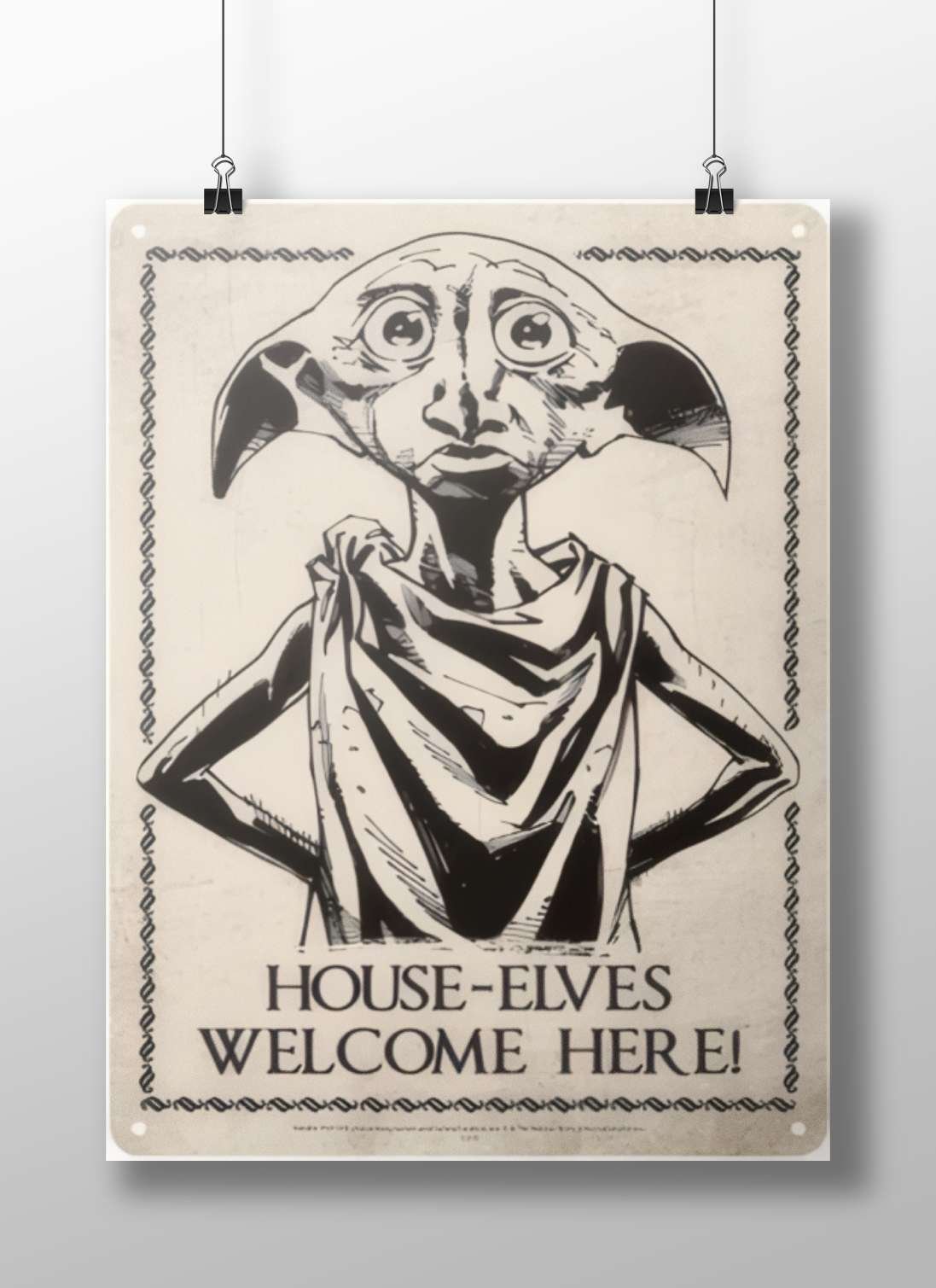 House-elves from the Harry Potter franchise Dobby - Frequent Patron Poster