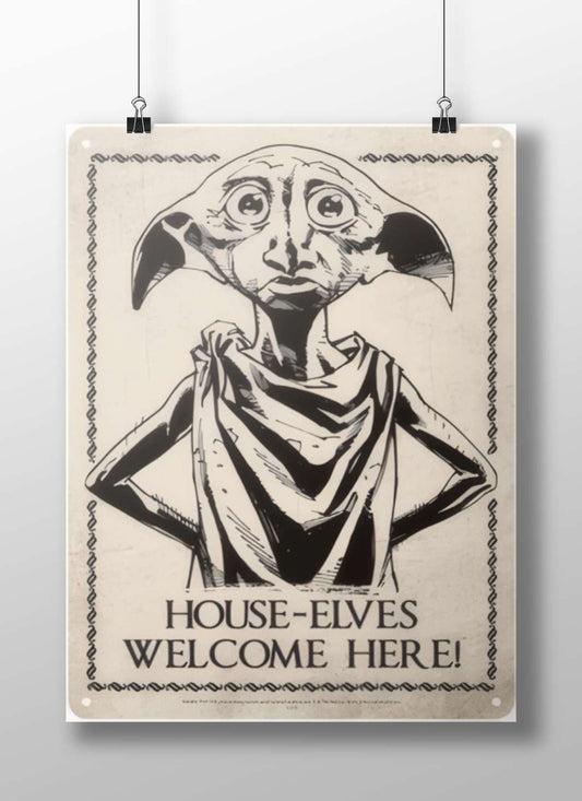 House-elves from the Harry Potter franchise Dobby - Frequent Patron Poster