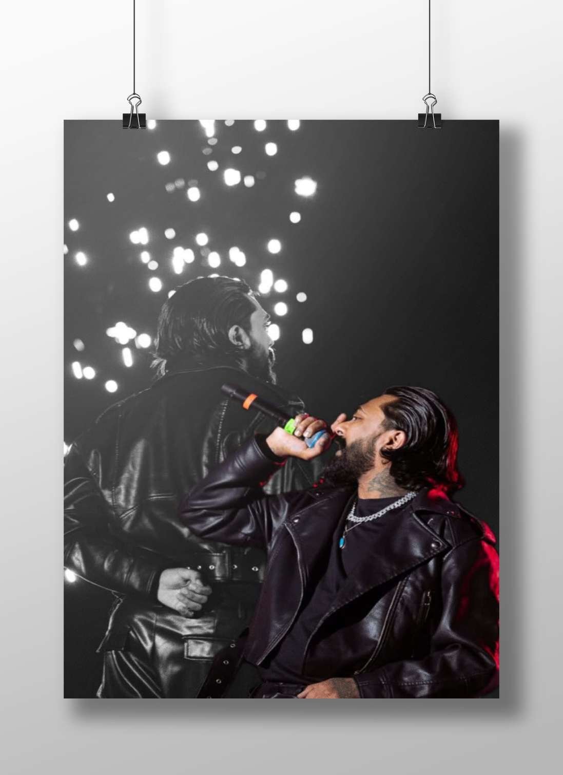 Daddy Yankee Main Subject: Daddy Yankee Matte BoizzBoard rigid print — Desi Hip Hop wall art India | PosterBoizz