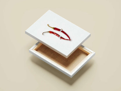 Seedhe Maut – TT/SHUTDOWN Cover Art Poster | Minimalist Red Chili Design for Desi Hip-Hop Fans