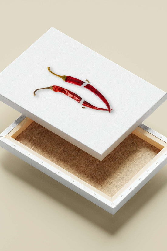 Red Chili Pepper Bhagwa Chilli - Vibrant Harvest Poster