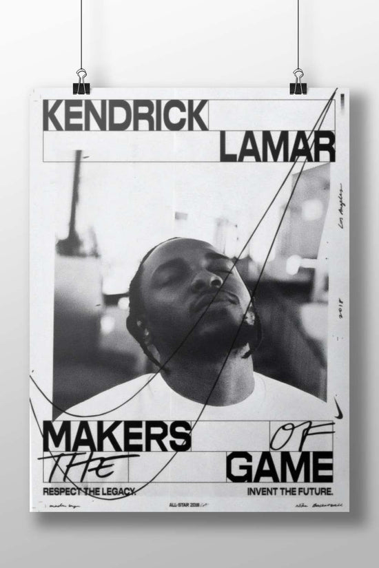 Kendrick Lamar - Legend Pop Art Poster