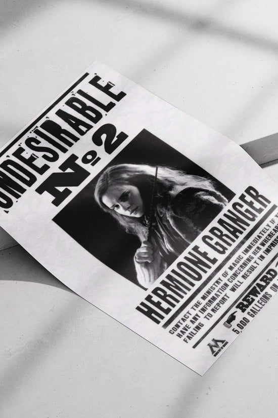 Hermione Granger from the Harry Potter franchise. Hermione Granger - Wise Muggle Born Poster