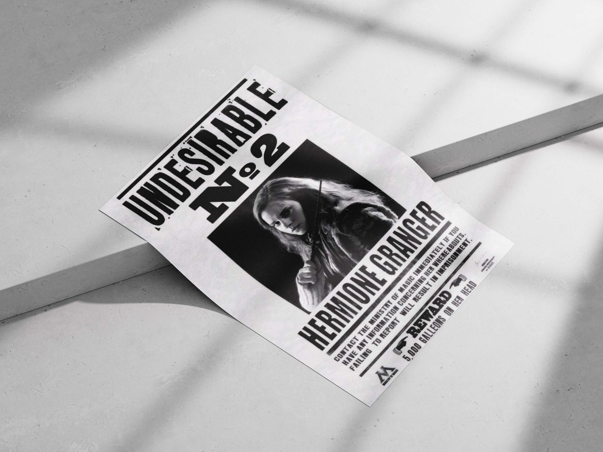 Hermione Granger from the Harry Potter franchise. Hermione Granger - Wise Muggle Born Poster