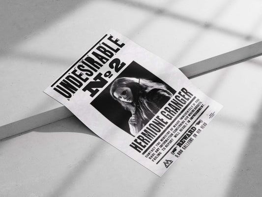 Hermione Granger from the Harry Potter franchise. Hermione Granger - Wise Muggle Born Poster