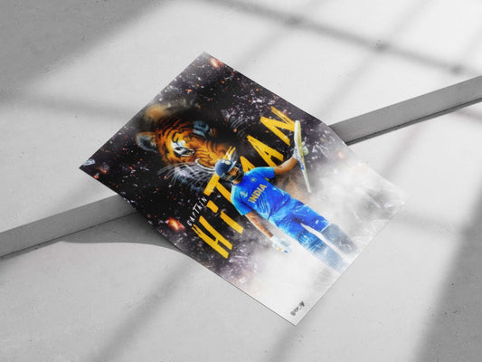 Virat Kohli - Cricket Icon Poster