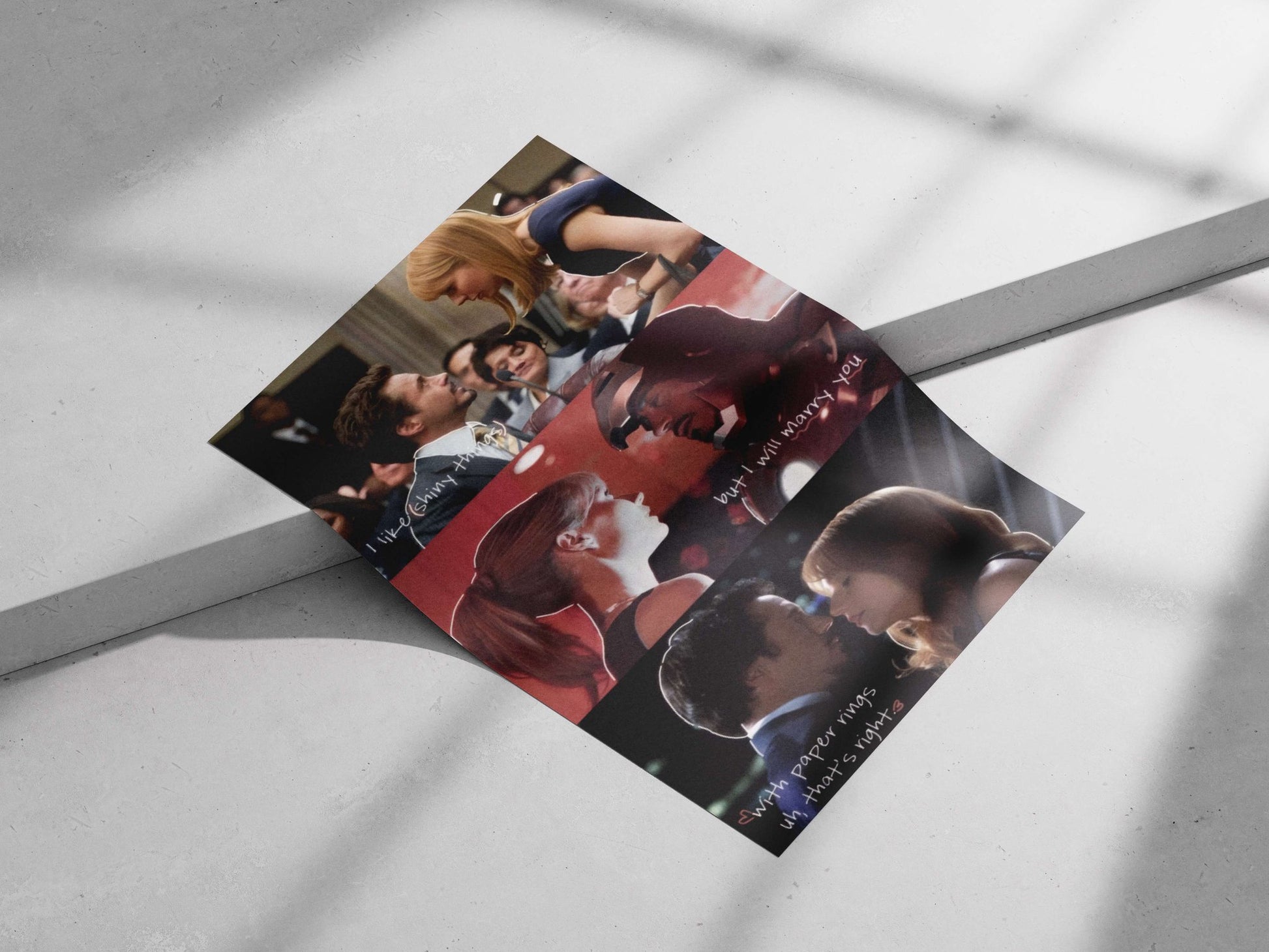 Tony Stark (Iron Man) and Pepper Potts from Marvel Cinematic Universe Iron Man &Amp; Pepper