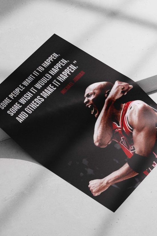 Michael Jordan - Iconic Legend Poster